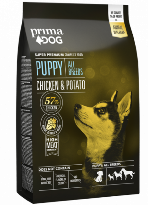 PrimaDog Kyckling & Potatis för valpar