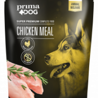 PrimaDog Vetefri Portionsmåltid Kyckling