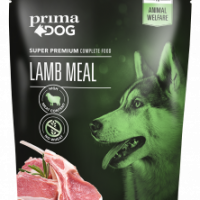 PrimaDog Vetefri Portionsmåltid Lamm