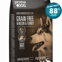 PrimaDog Spannmålsfri Hjort & Kalkon