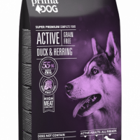 PrimaDog Spannmålsfri Active Anka & Strömming